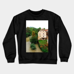 Historic Building in Skofja Loka 6 Crewneck Sweatshirt